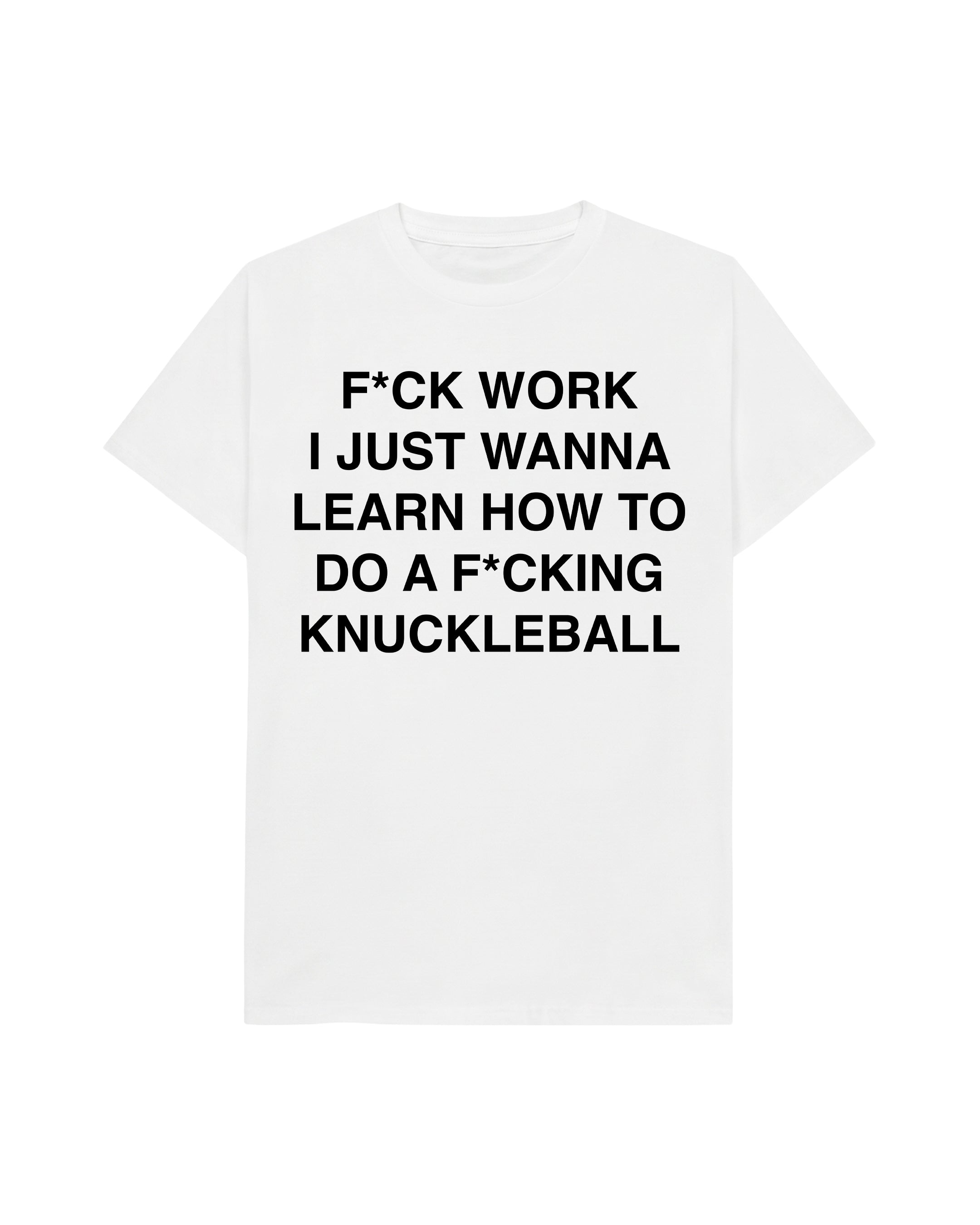 LEARN KNUCKLEBALL TEE
